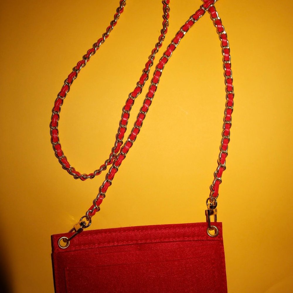 Long wallet and Clutch Insert on Chain - Picture 6 of 8
